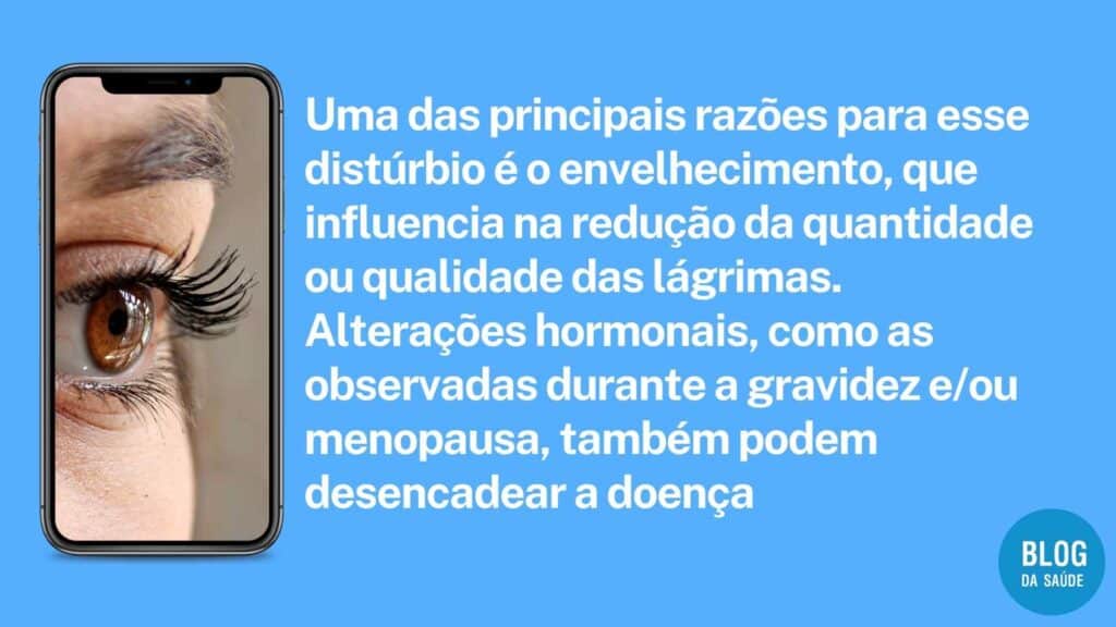 Síndrome do Olho Seco 2 causas sindrome do olho seco
